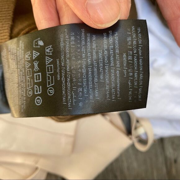 GUESS Seneca Snap Front Ribbed sweater Dress Olive Green size XS - Picture 5 of 13